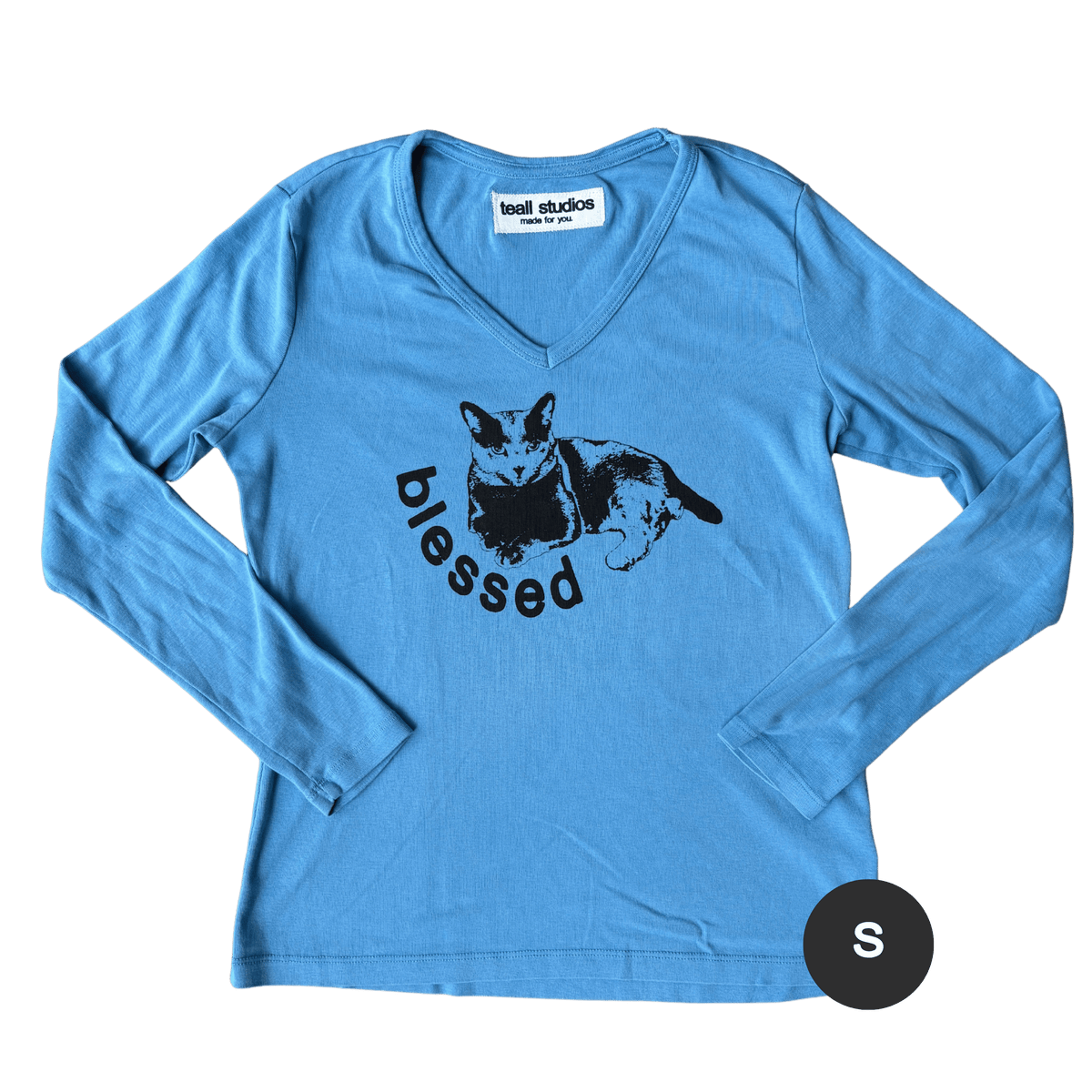blessed blue long sleeve