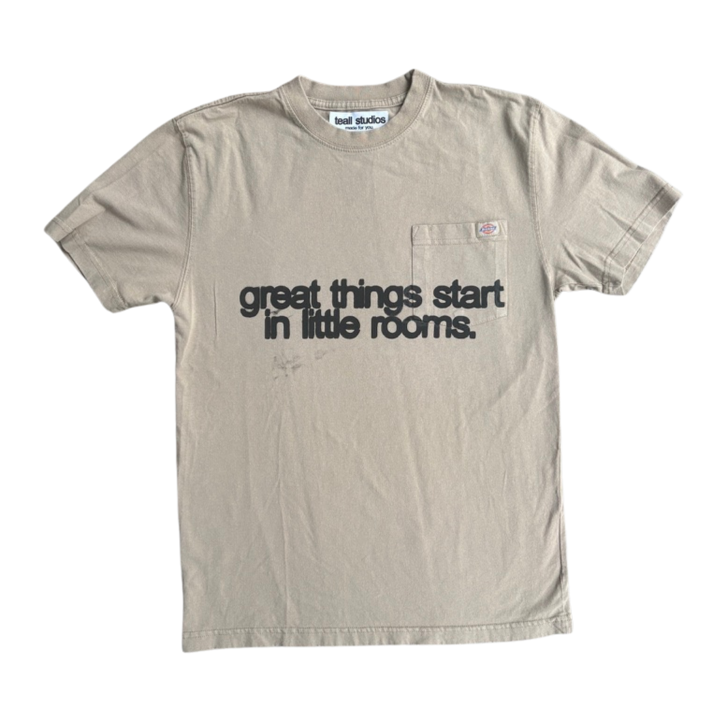 GTSILR tan pocket shirt