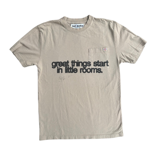 GTSILR tan pocket shirt