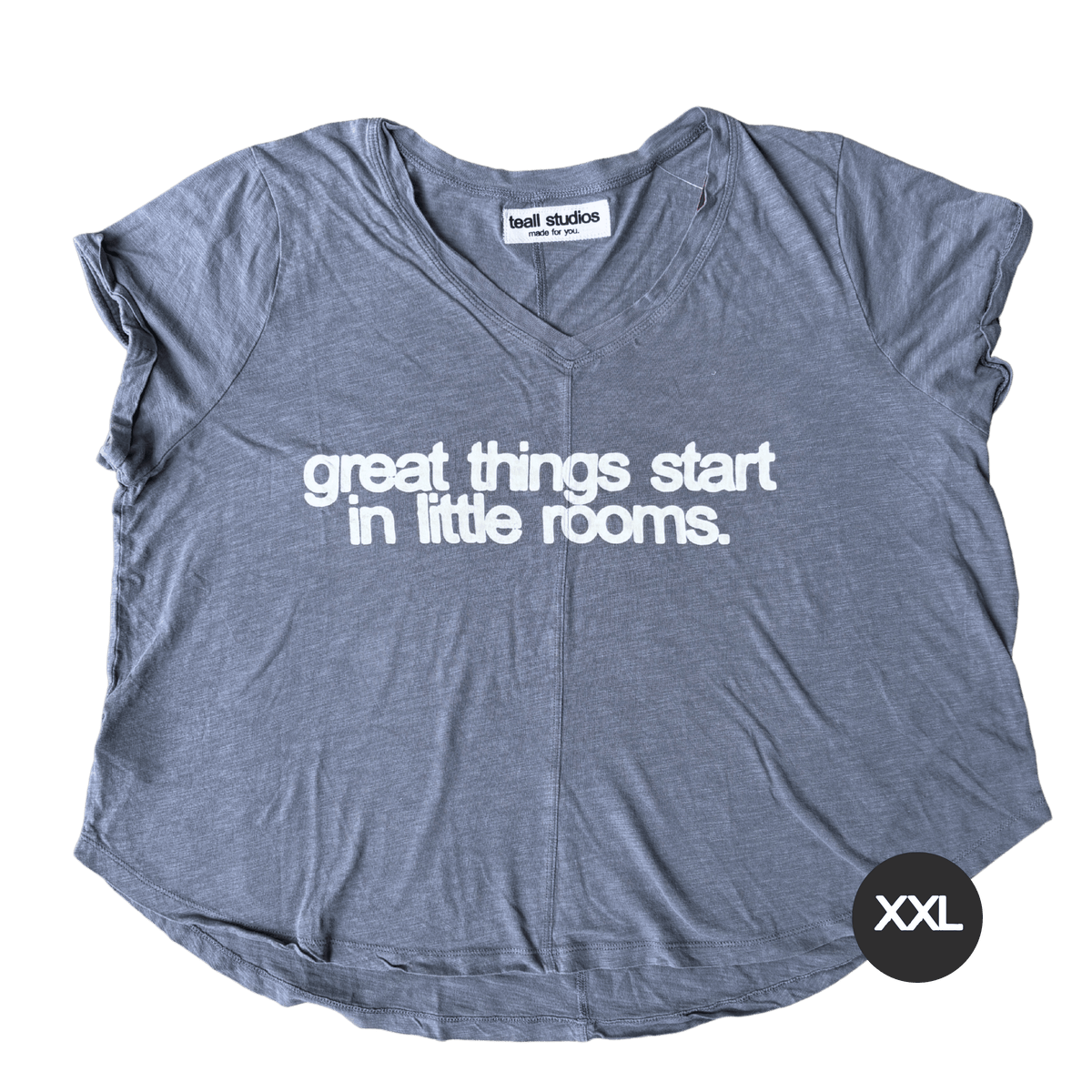 GTSILR blue boxy shirt
