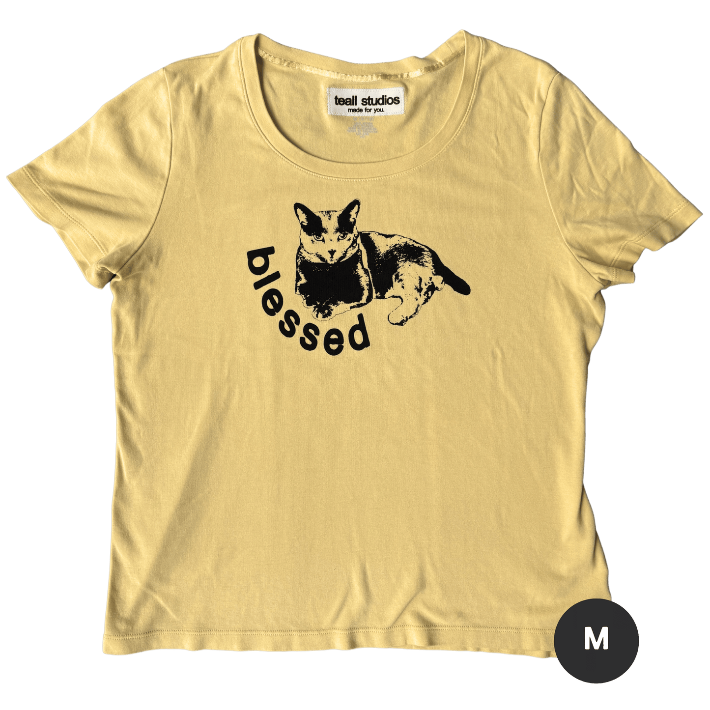 blessed yellow tee