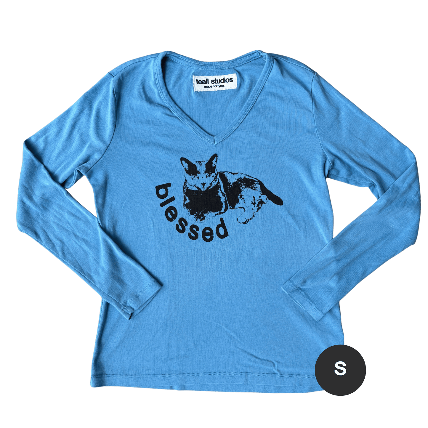 blessed blue long sleeve