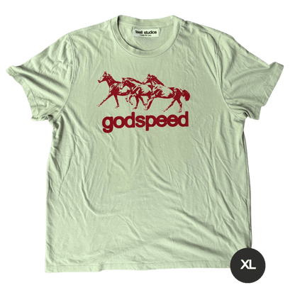 godspeed light green t-shirt