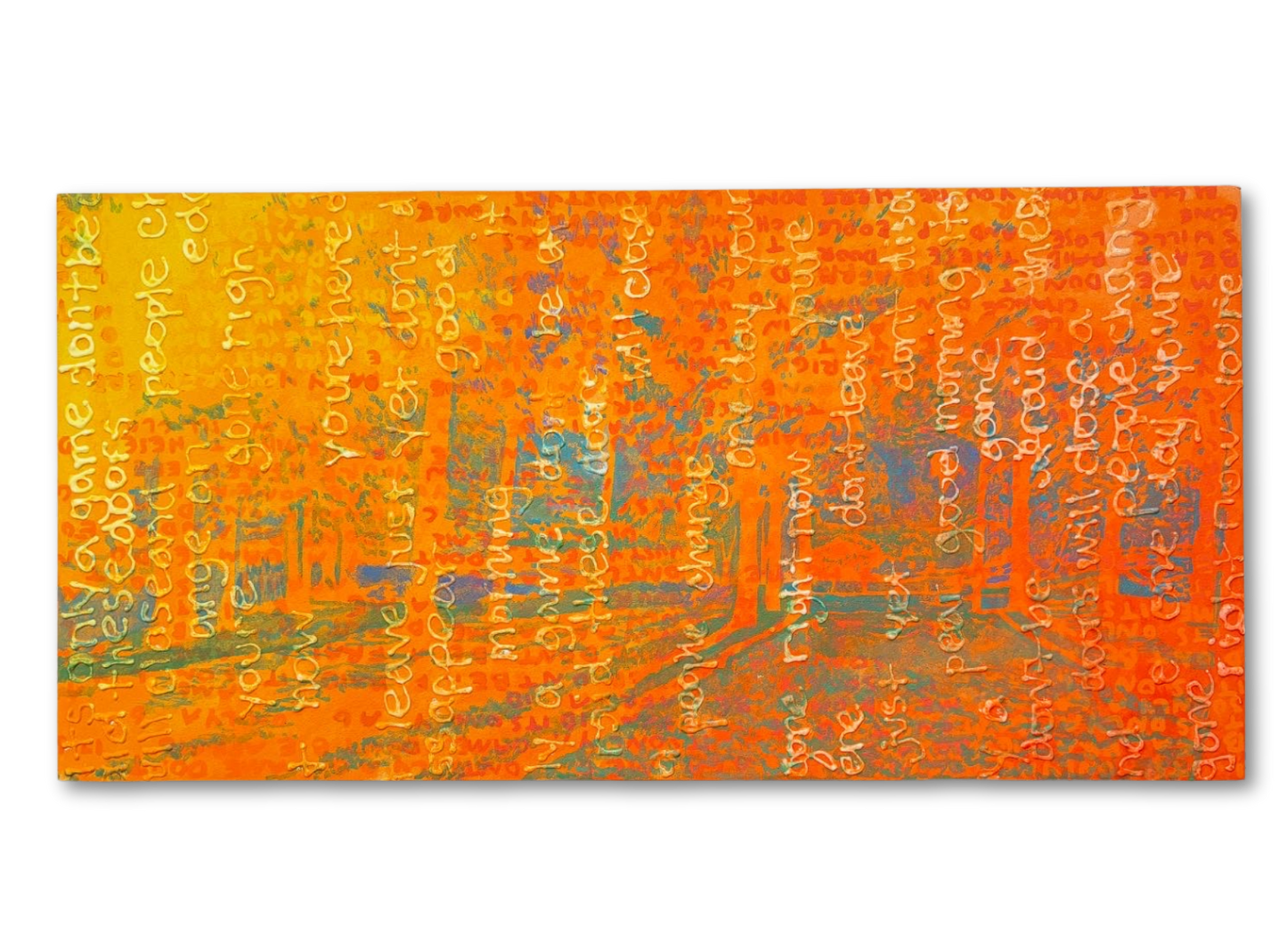 “on portals” painting