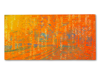 “on portals” painting